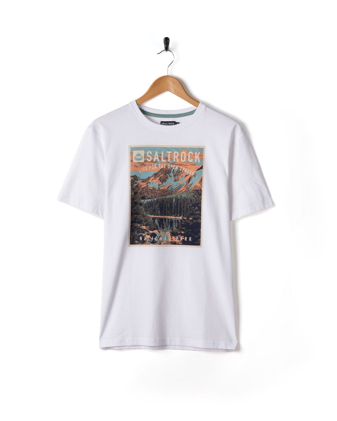National Park - Mens Short Sleeve T-Shirt - White