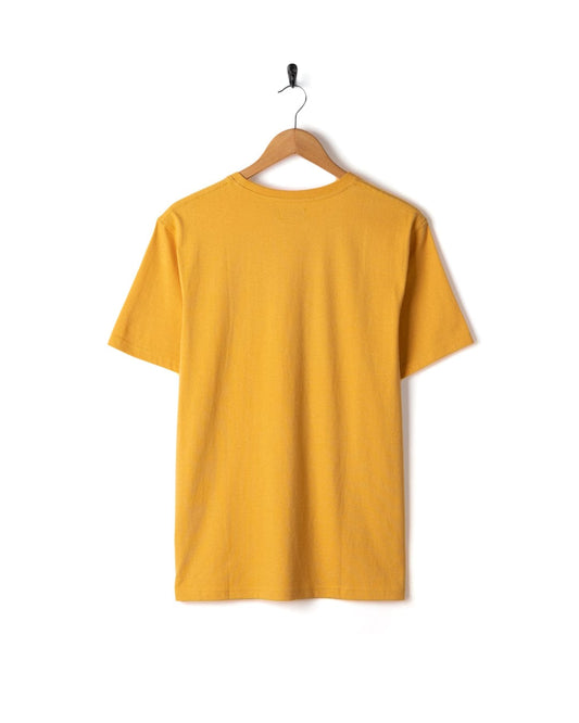 Uplands - Mens Short Sleeve T-Shirt - Yellow