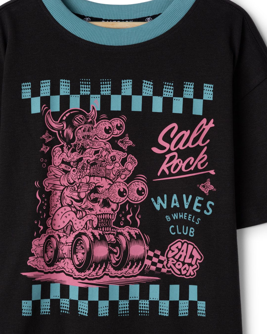 Creep Club Kids Short Sleeve T-Shirt in Dark Grey