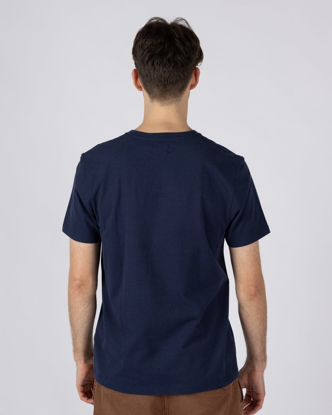 Tribal Stripe - Mens Short Sleeve T-Shirt - Blue