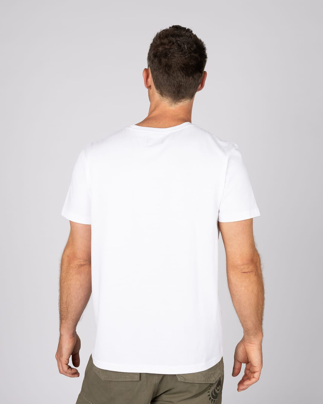 Beach Break Mens Short Sleeve T-Shirt in White