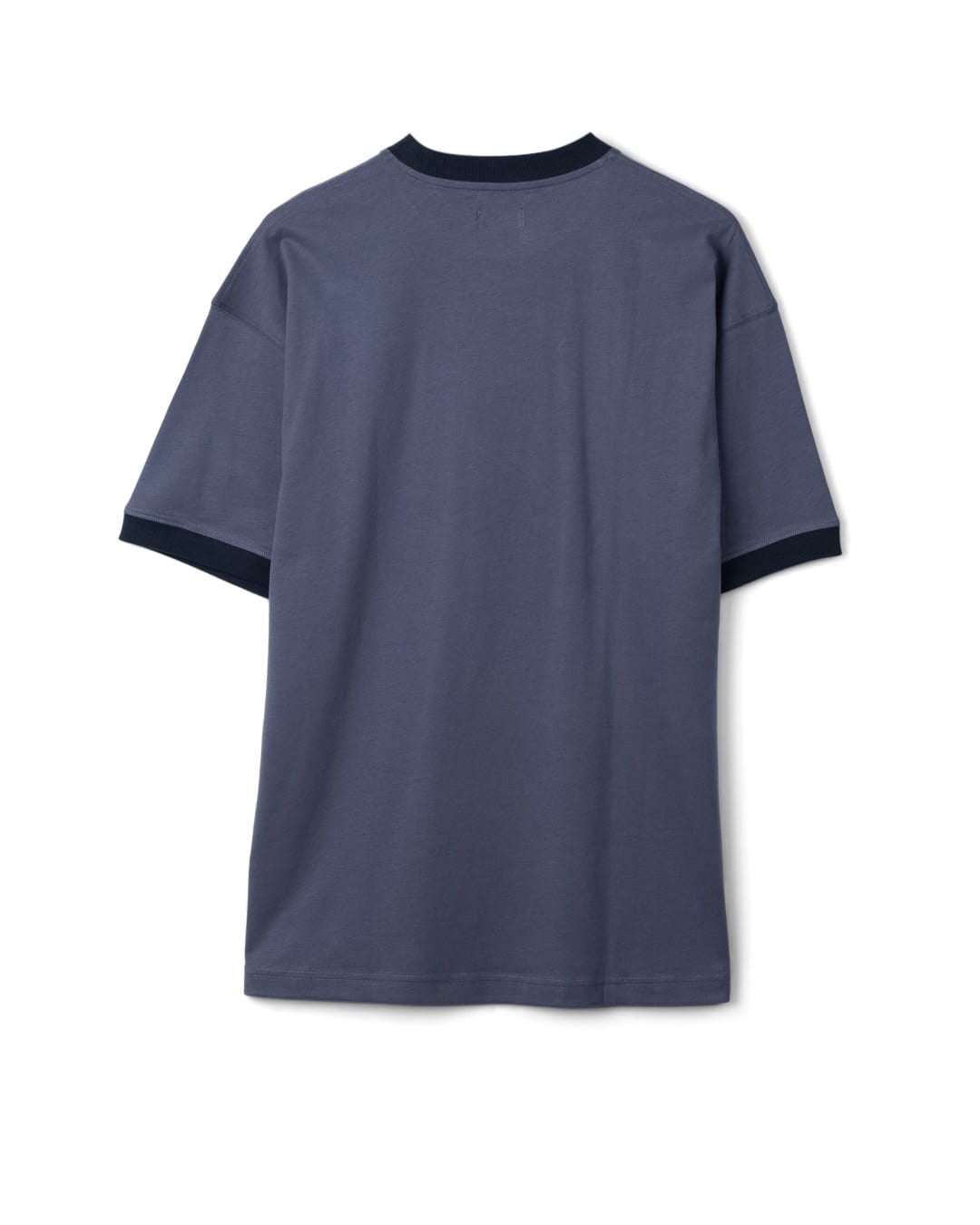 Oval Logo Mens Oversized T-Shirt In Blue