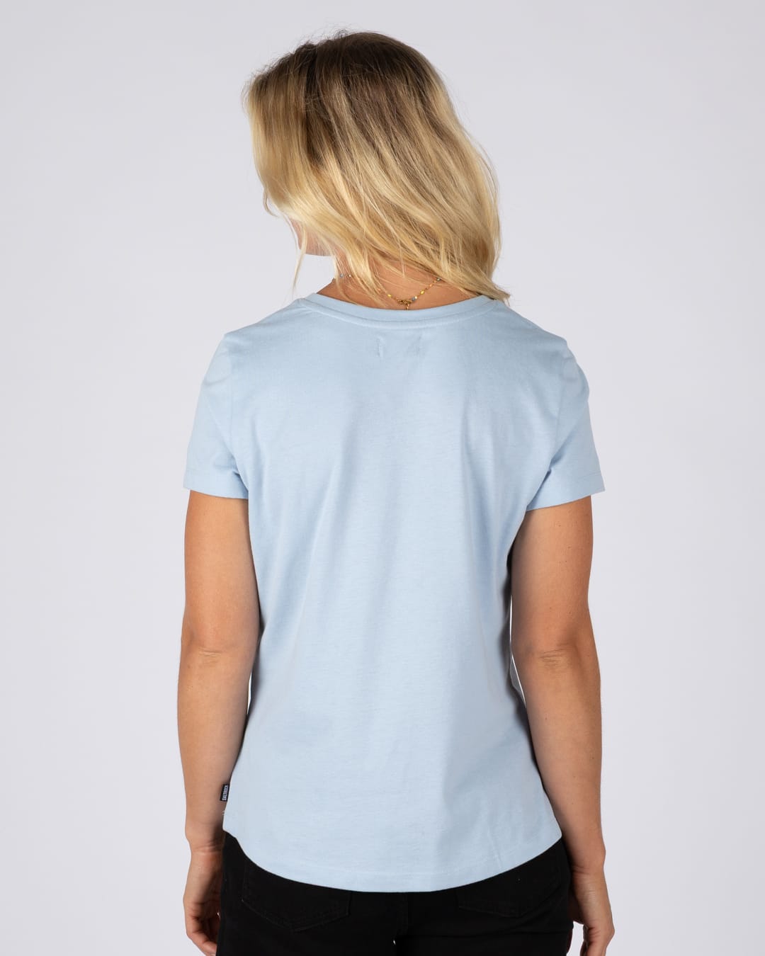 Essential Womens Short Sleeve T-Shirt in Light Blue