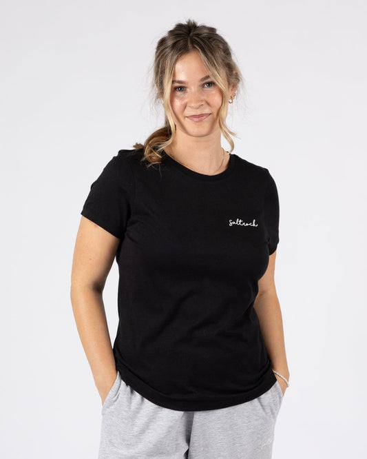 Velator - Womens Short Sleeve T-Shirt - Black