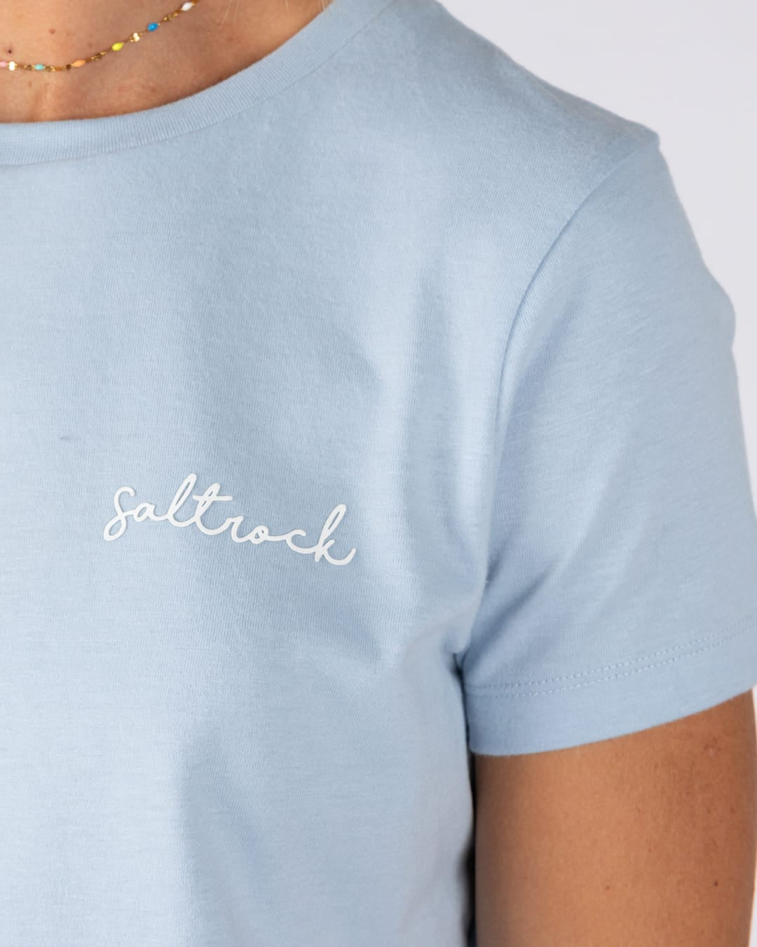 Essential Womens Short Sleeve T-Shirt in Light Blue