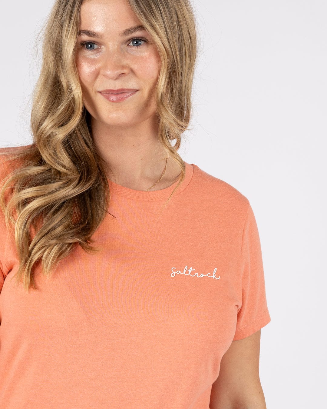 Velator - Womens Short Sleeve T-Shirt - Coral