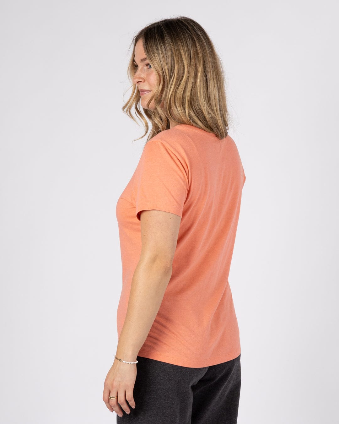 Velator - Womens Short Sleeve T-Shirt - Coral