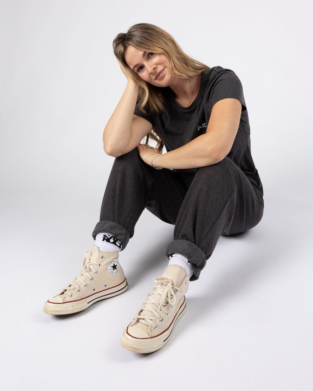 Velator - Womens Short Sleeve T-Shirt - Dark Grey