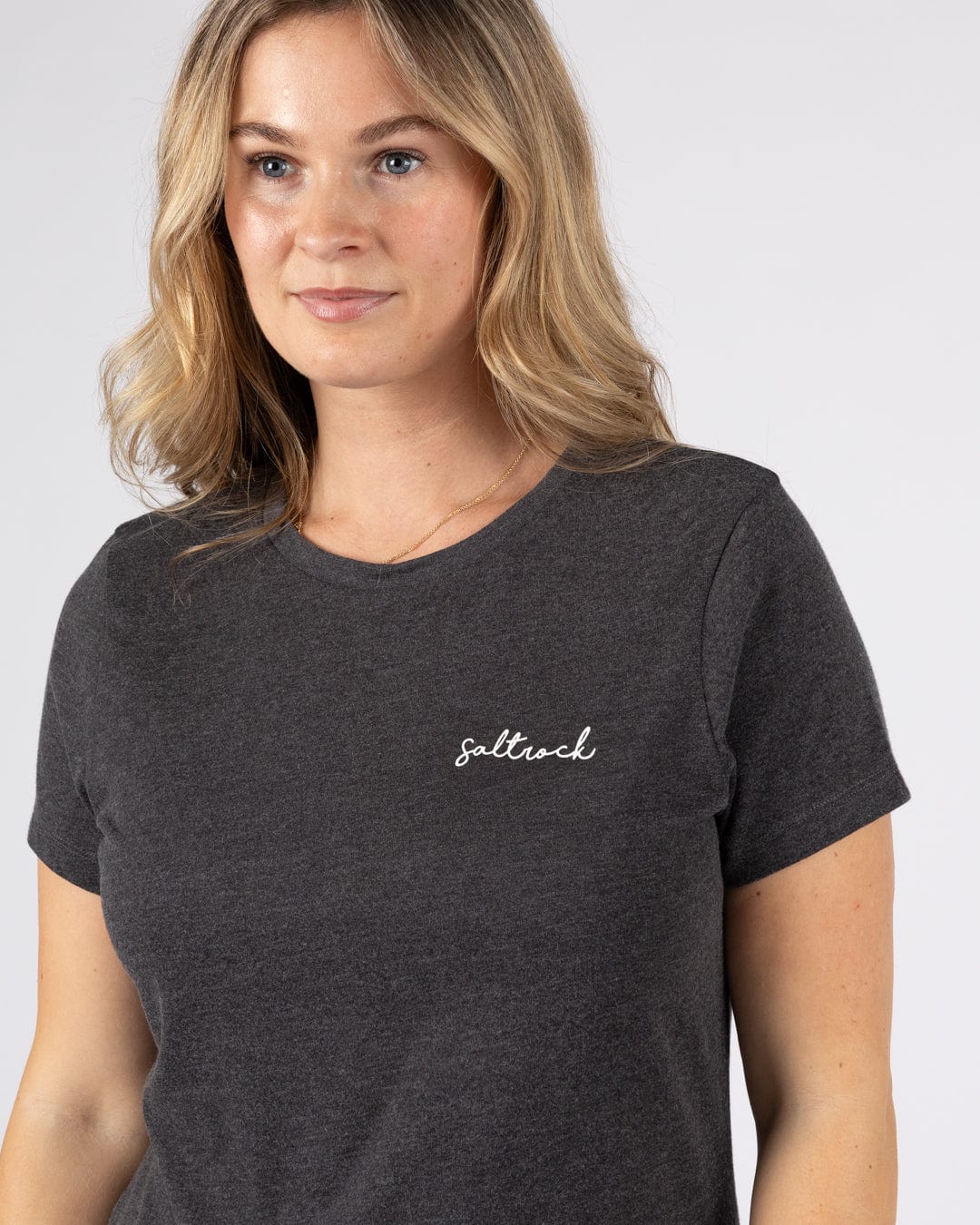 Velator - Womens Short Sleeve T-Shirt - Dark Grey