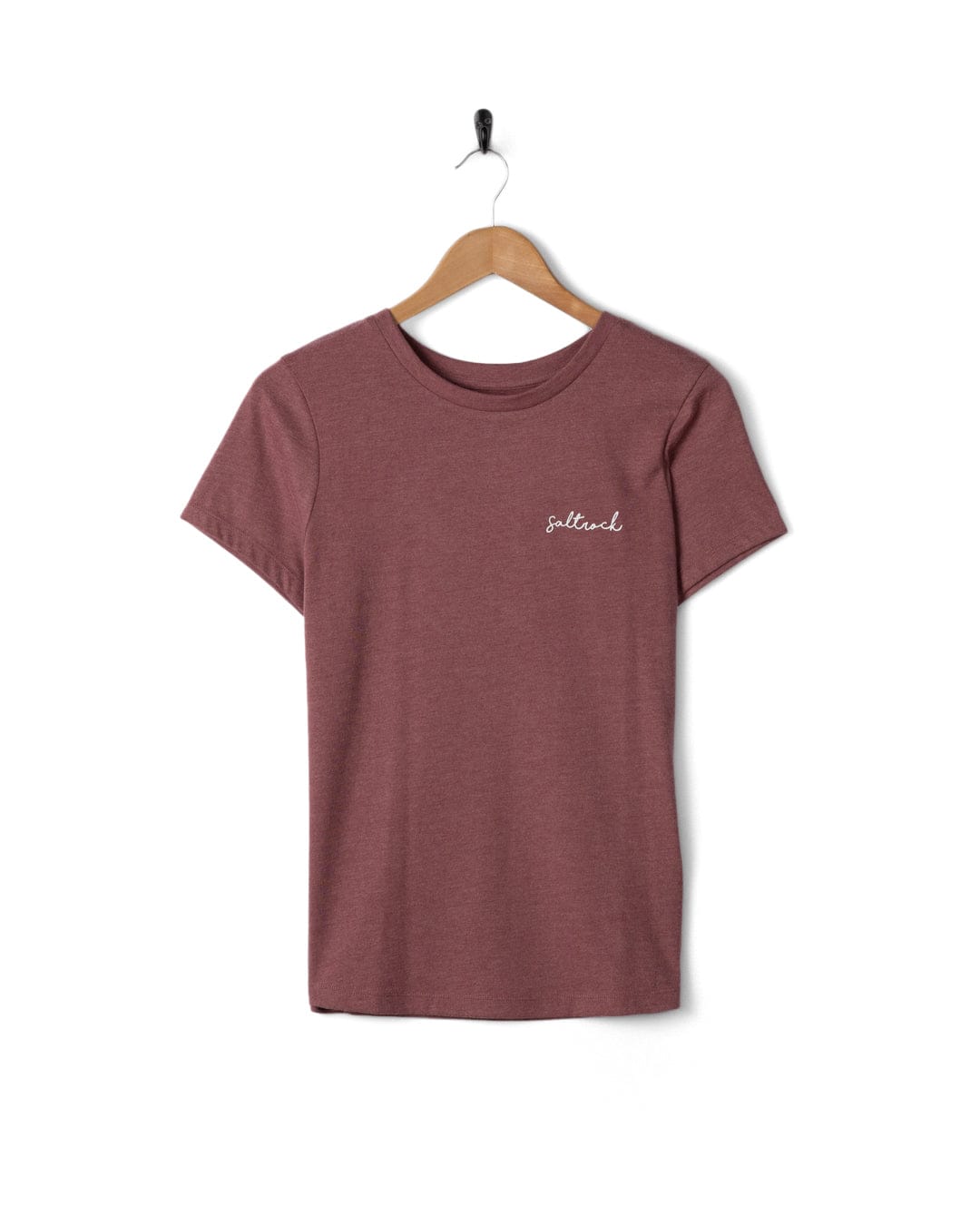 Velator - Womens Short Sleeve T-Shirt - Burgundy