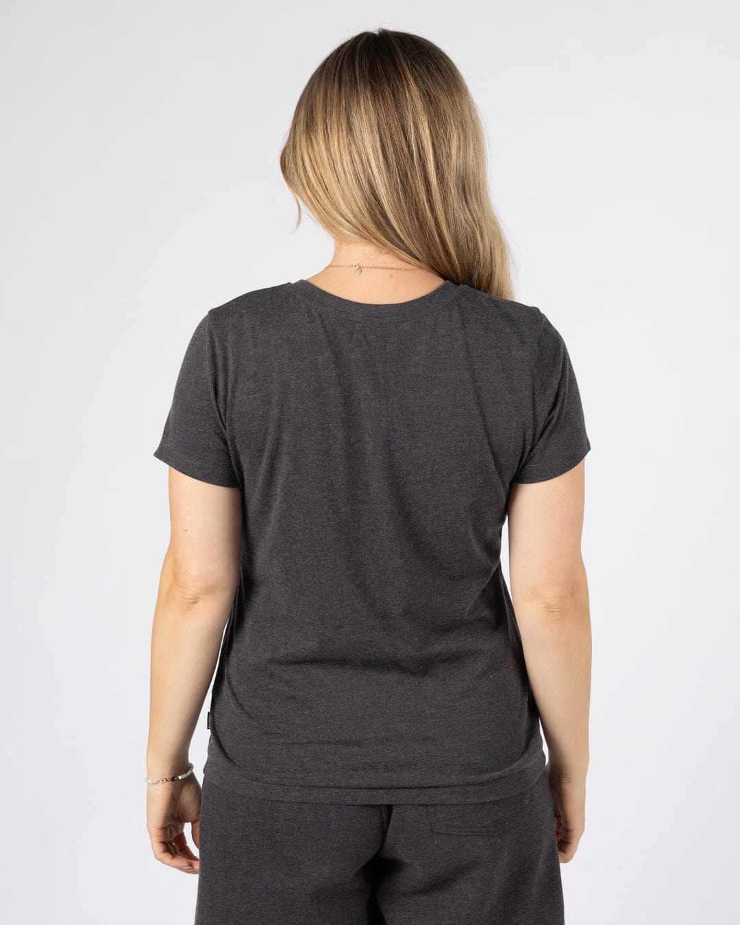Velator - Womens Short Sleeve T-Shirt - Dark Grey