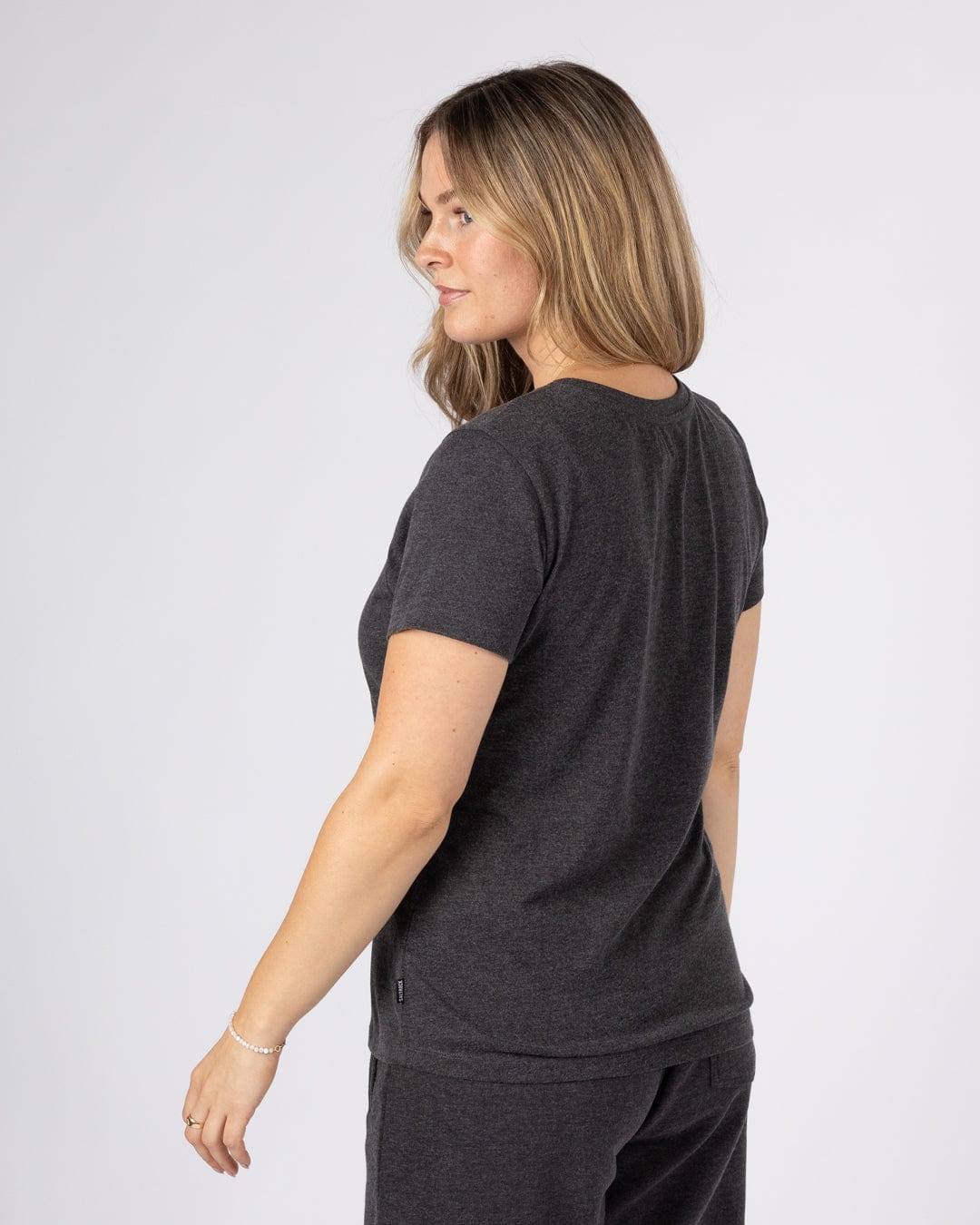 Velator - Womens Short Sleeve T-Shirt - Dark Grey