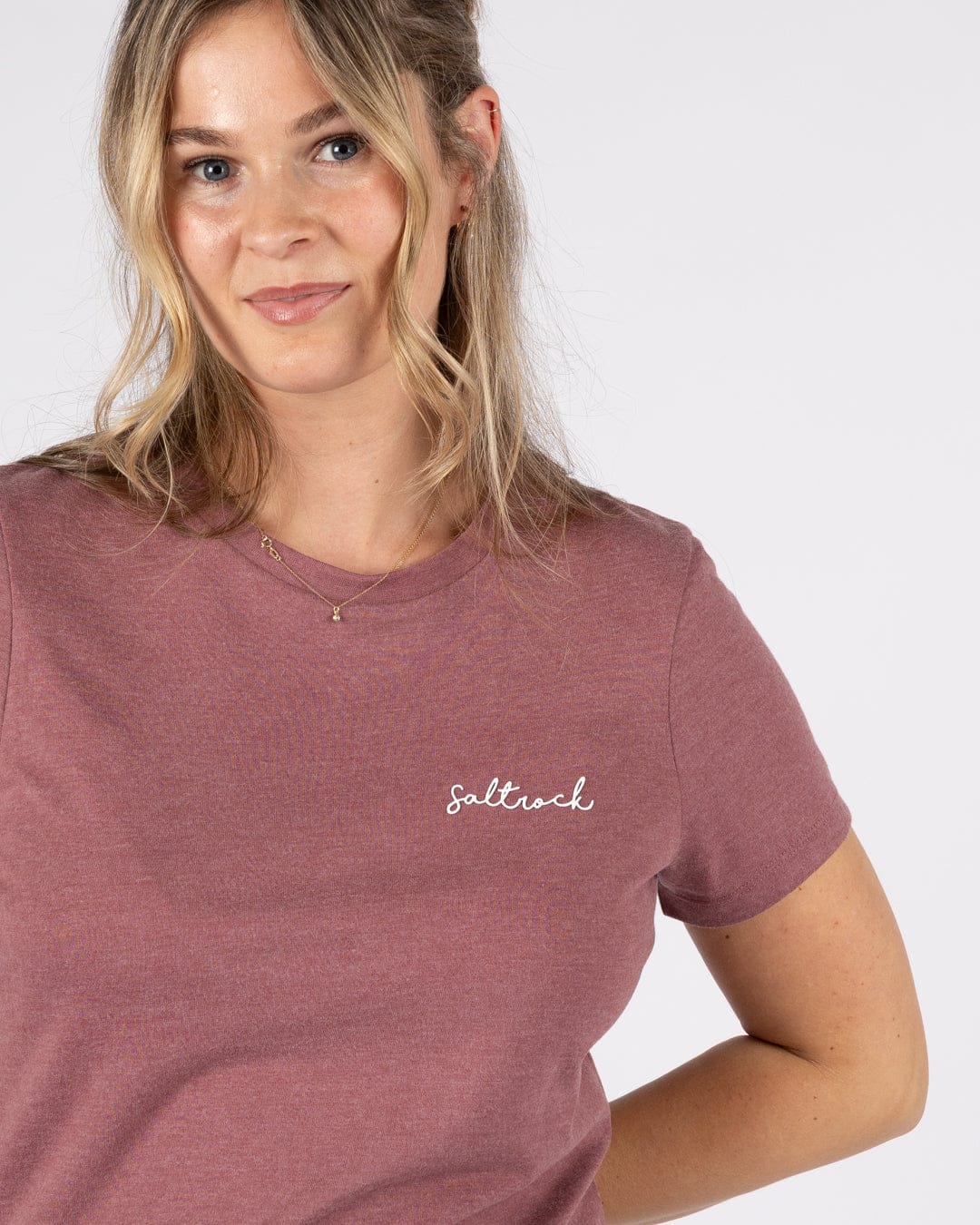 Velator - Womens Short Sleeve T-Shirt - Burgundy