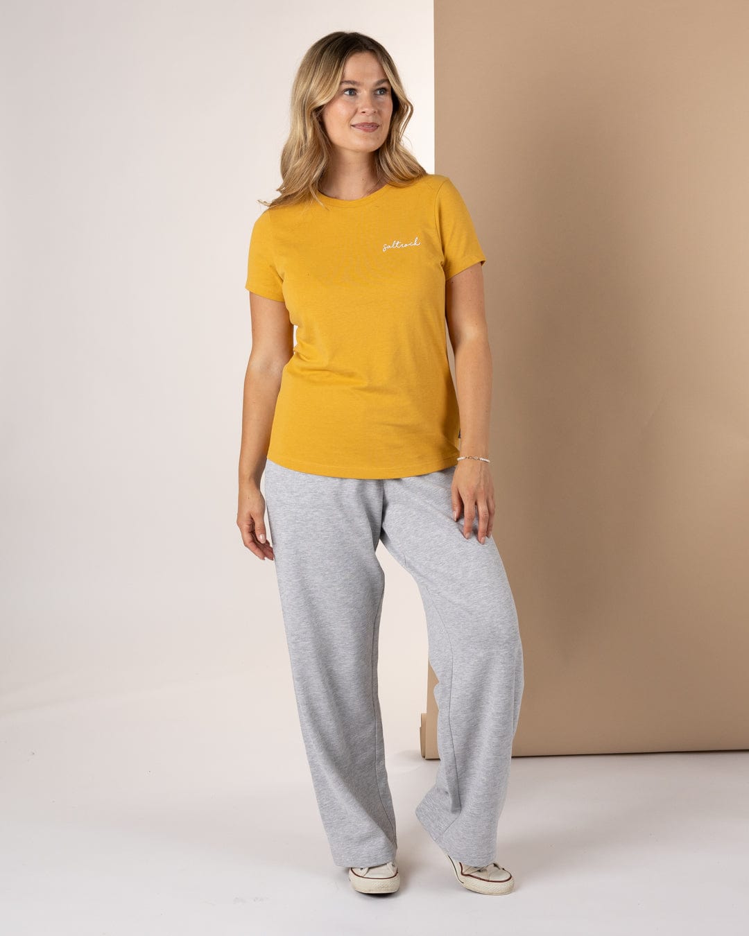 Velator - Womens Short Sleeve T-Shirt - Yellow