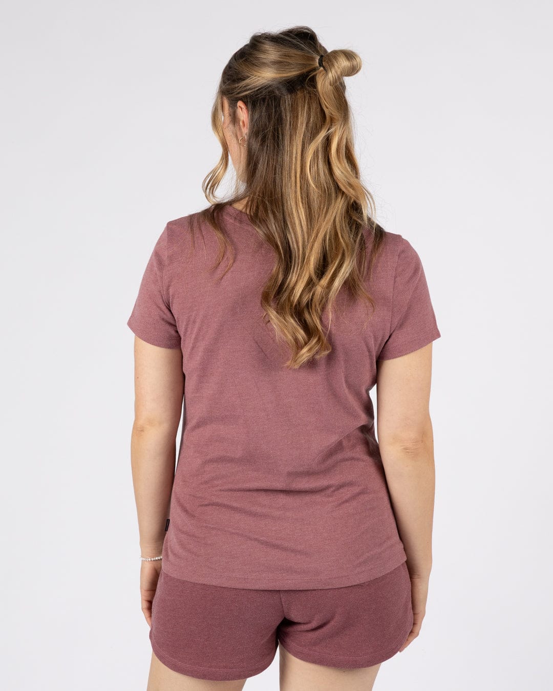 Velator - Womens Short Sleeve T-Shirt - Burgundy