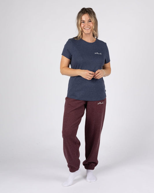 Velator - Womens Short Sleeve T-Shirt - Blue Marl