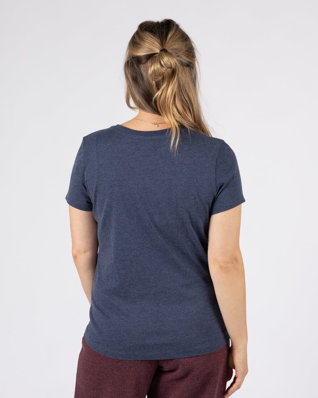 Velator - Womens Short Sleeve T-Shirt - Blue Marl