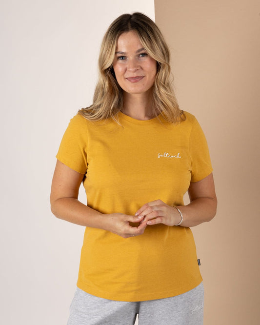 Velator - Womens Short Sleeve T-Shirt - Yellow