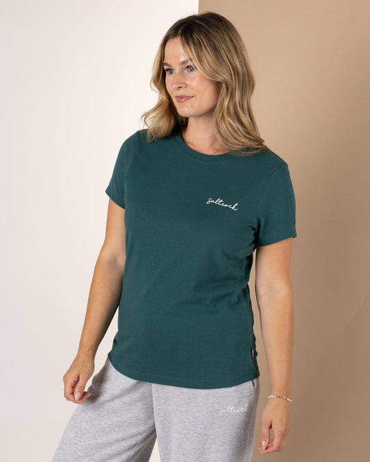 Velator - Womens Short Sleeve T-Shirt - Teal
