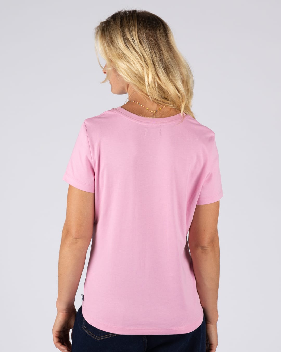 Essential Short Sleeve T-Shirt In Pink