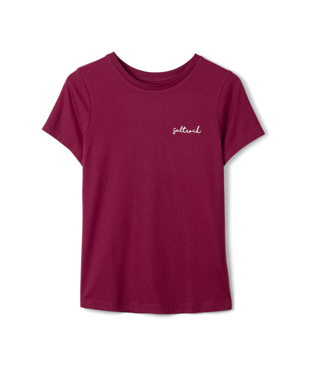 Essential Womens T-Shirt In Dark Pink