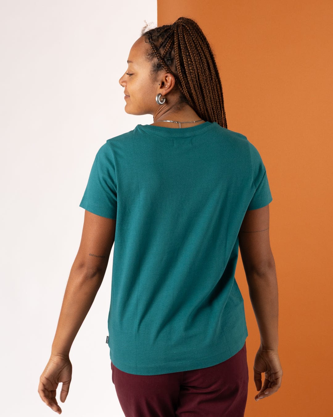 Links - Womens Short Sleeve T-Shirt - Teal