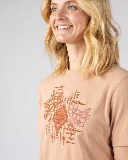 Flow - Womens Short Sleeve T-Shirt - Orange