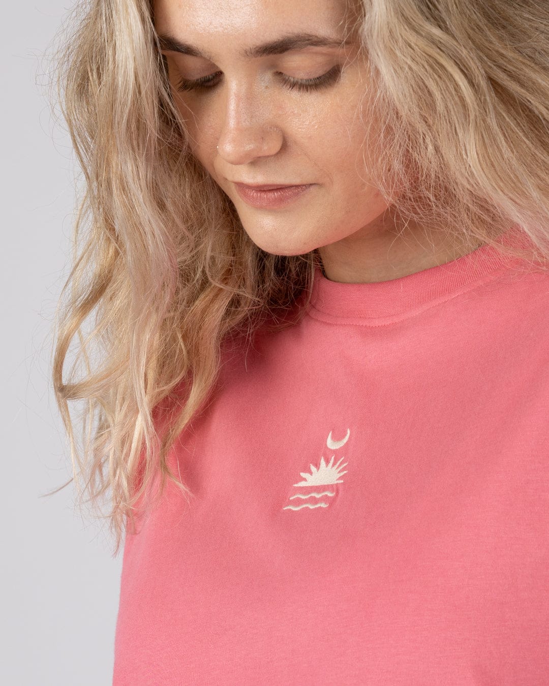 Equinox - Womens Boxy T-Shirt - Pink