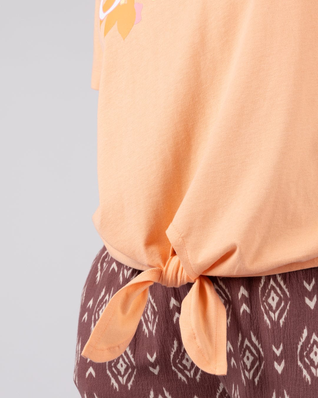 Trader Daze - Womens Boxy Short Sleeve T-Shirt - Orange