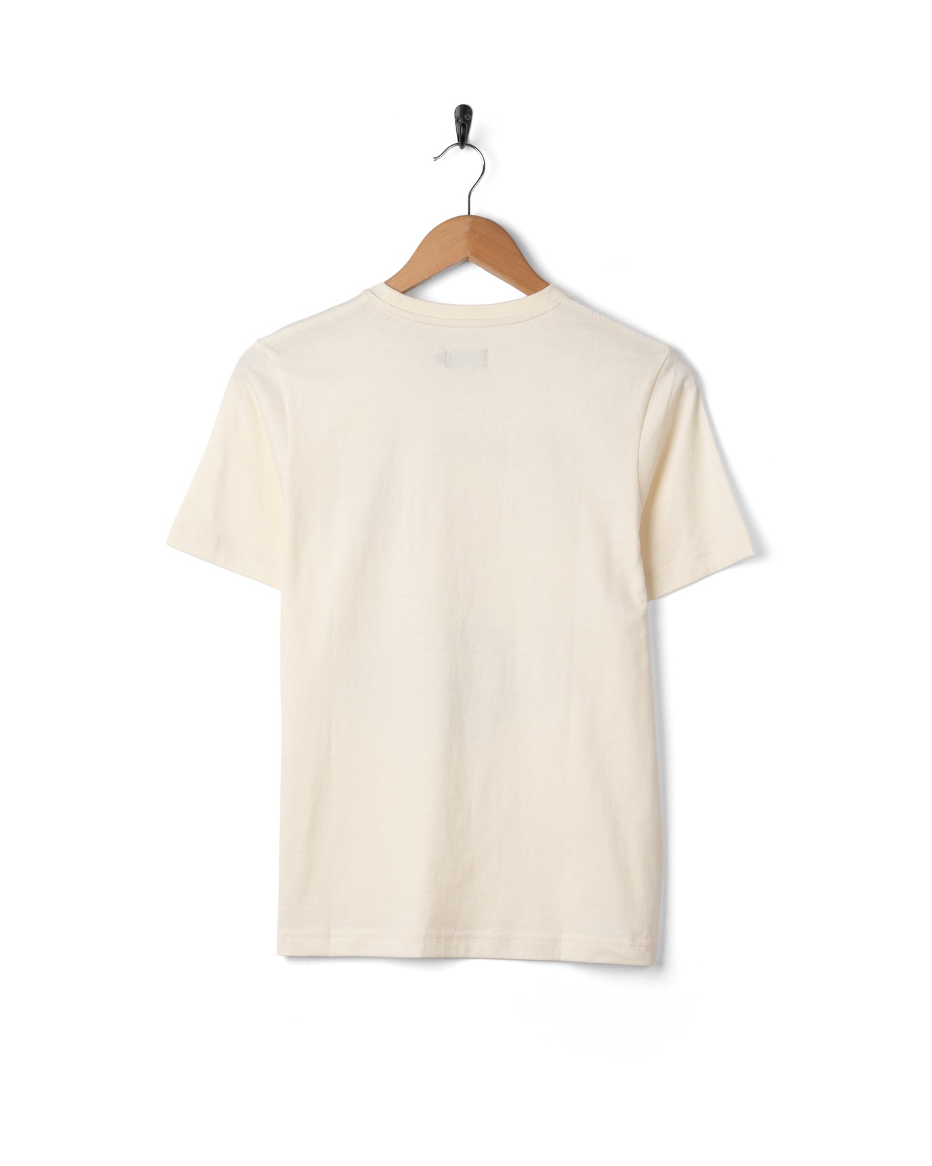Happy Place Cornwall Womens Short Sleeve T-Shirt in Cream