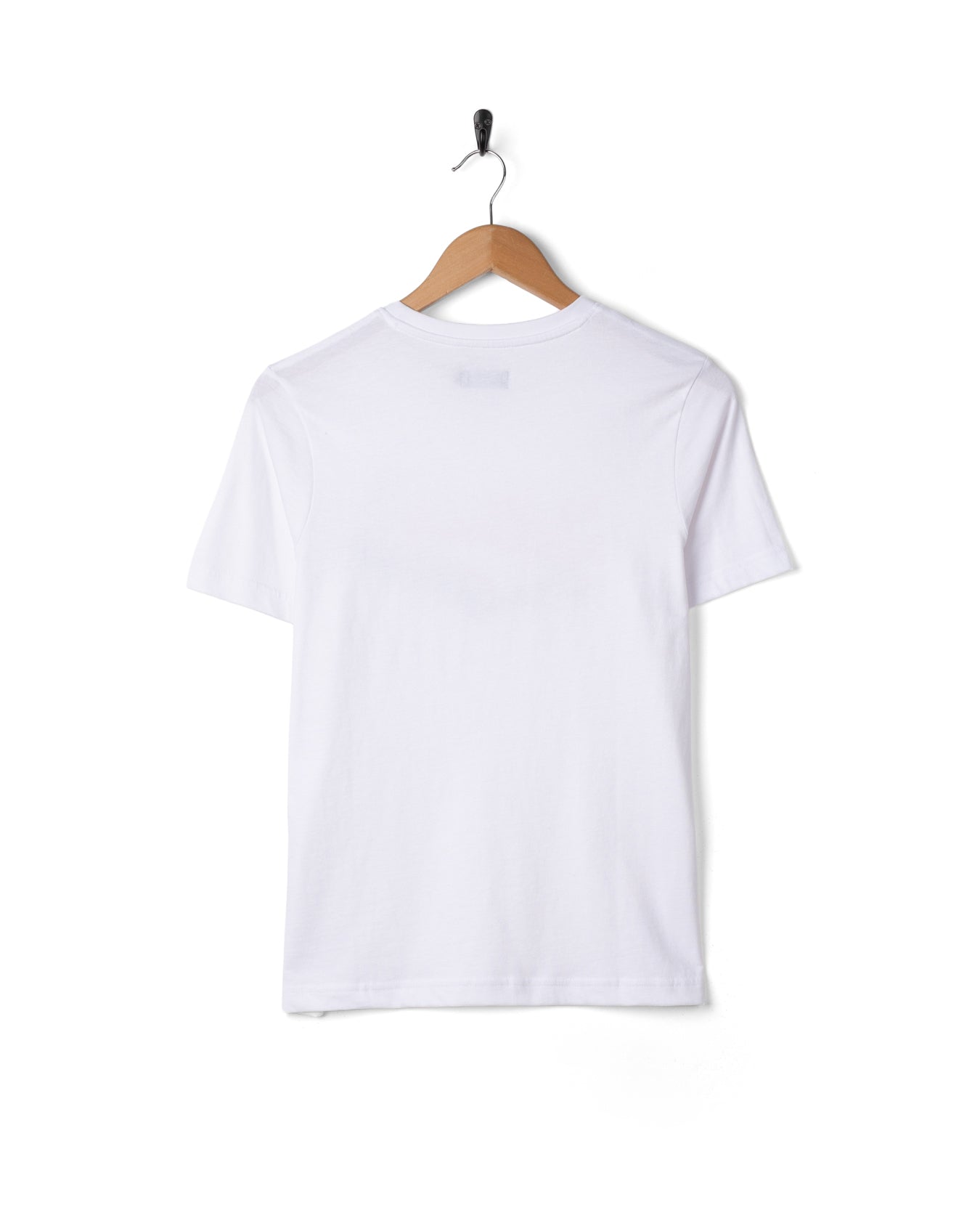 Rainbow Script  Womens Short Sleeve T-Shirt in White