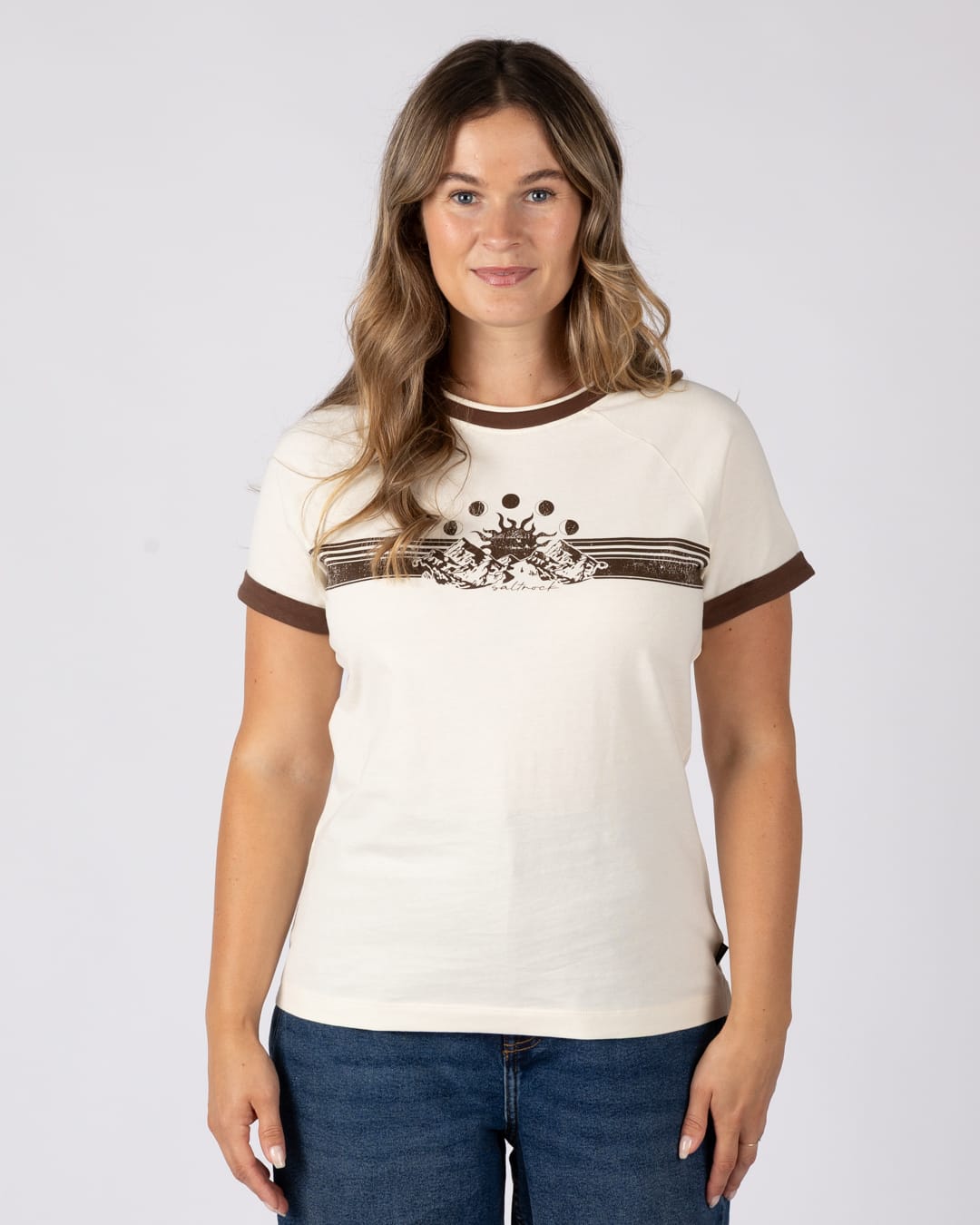 Logan Womens T-Shirt in Cream