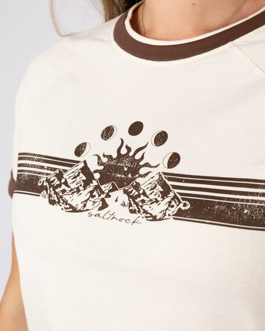 Logan Womens T-Shirt in Cream