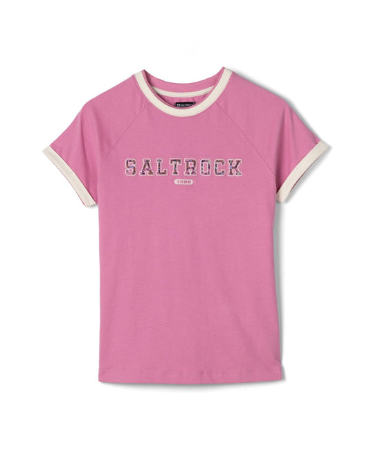 Campus Fleur - Classic S/S Tee - PINK