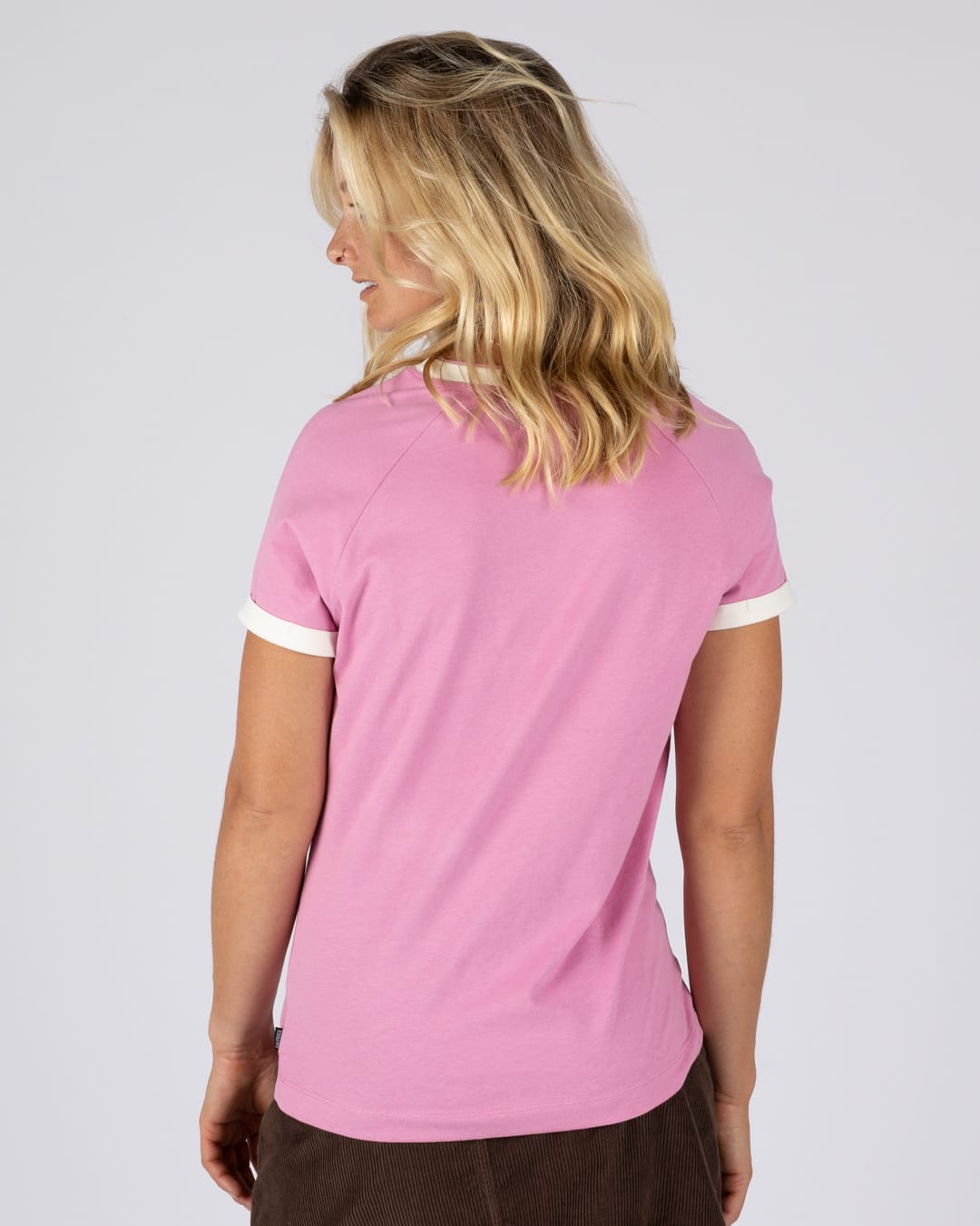 Campus Fleur - Classic S/S Tee - PINK
