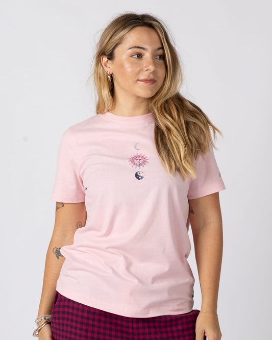 Grace Womens Pyjama Top in Pink