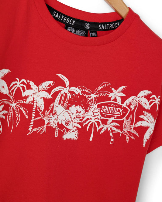 Palm - Kids T-Shirt - Red
