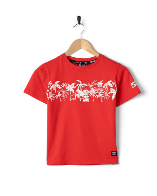 Palm - Kids T-Shirt - Red