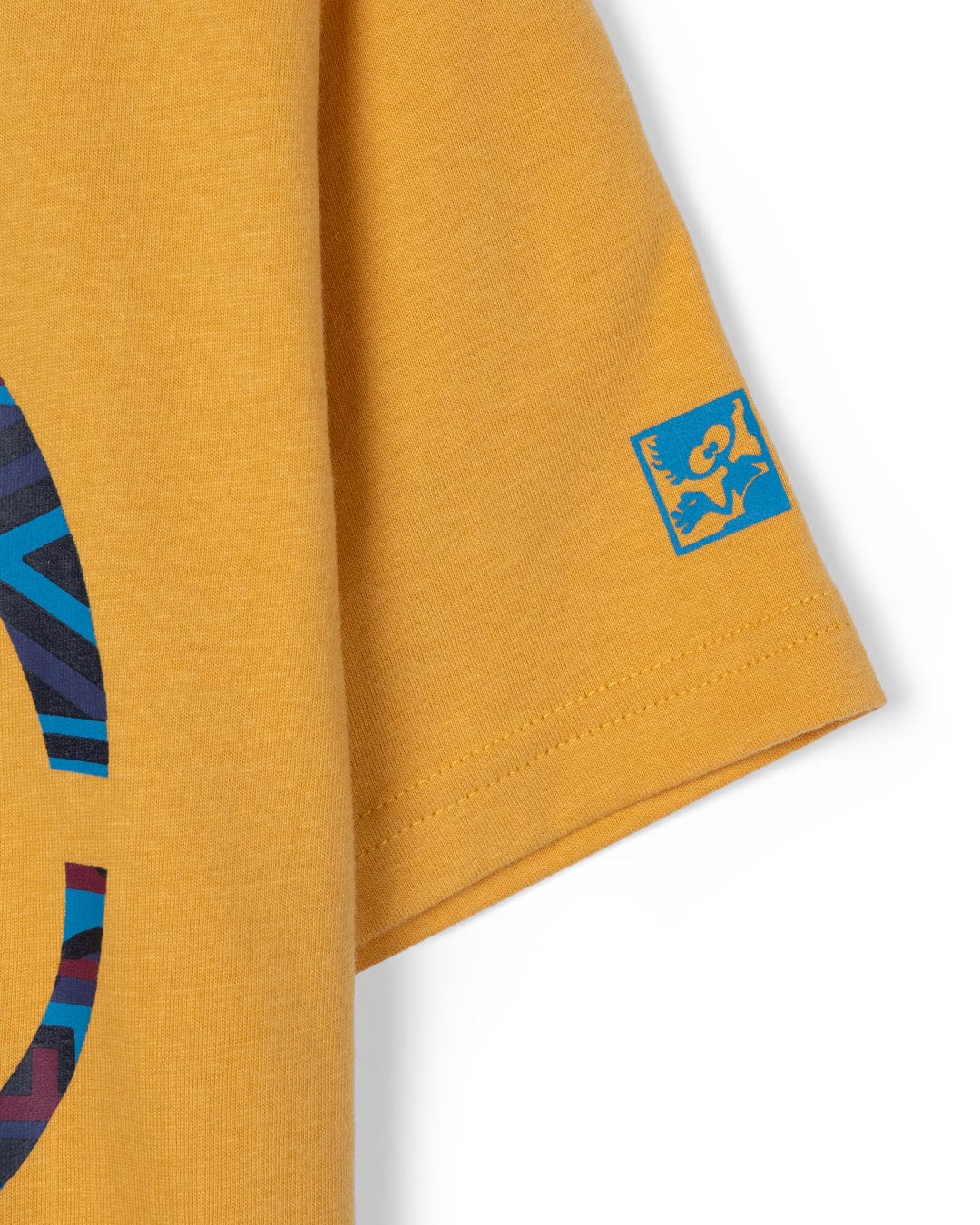 Pattern Target Tok - Kids Short Sleeve T-Shirt - Yellow