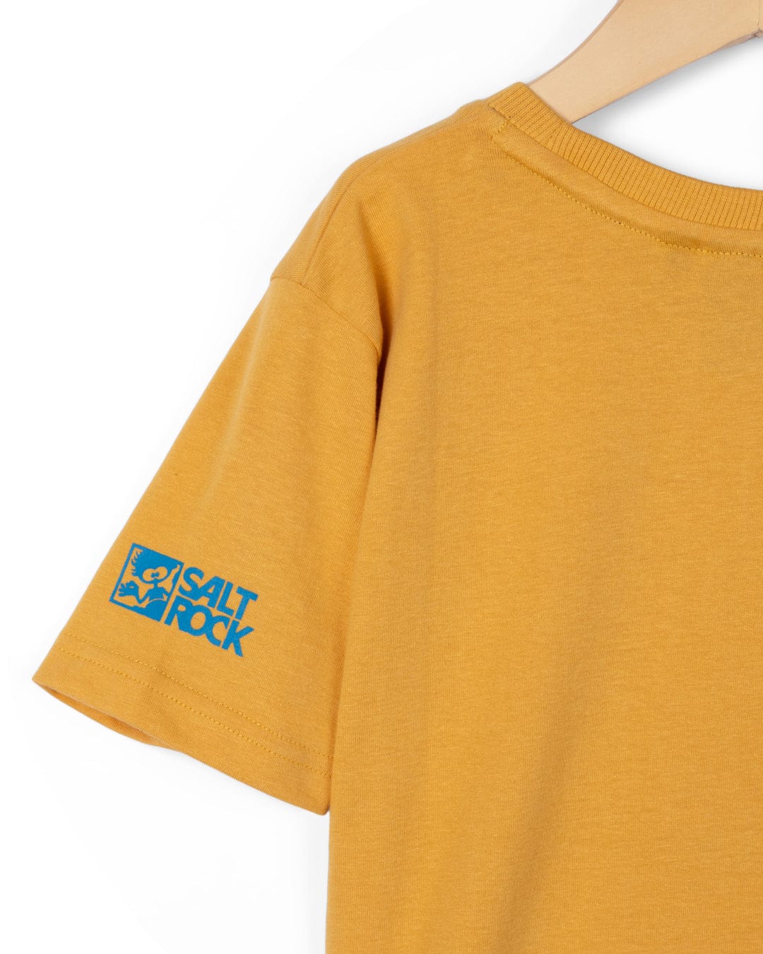 Pattern Target Tok - Kids Short Sleeve T-Shirt - Yellow
