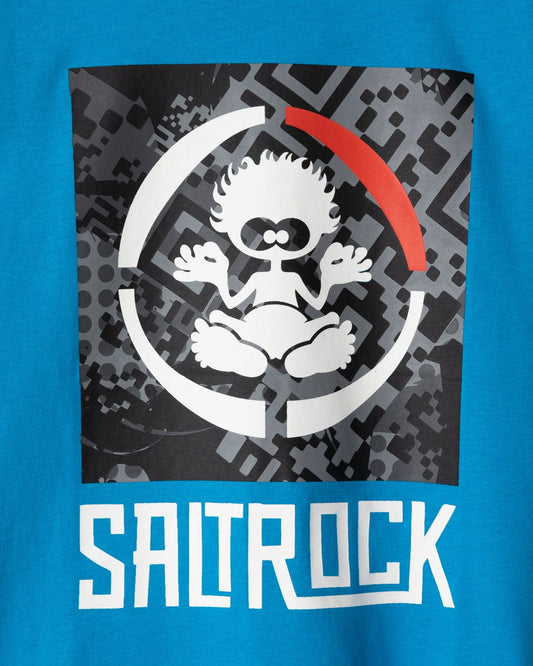 Digi Tok - Kids Short Sleeve T-Shirt - Blue