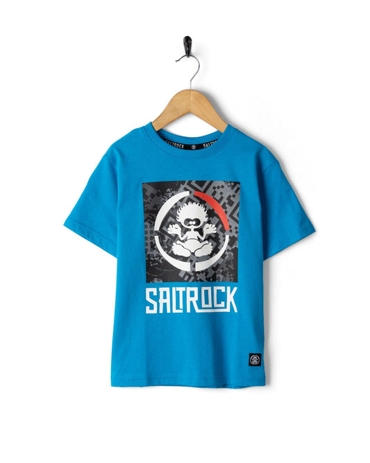 Digi Tok - Kids Short Sleeve T-Shirt - Blue
