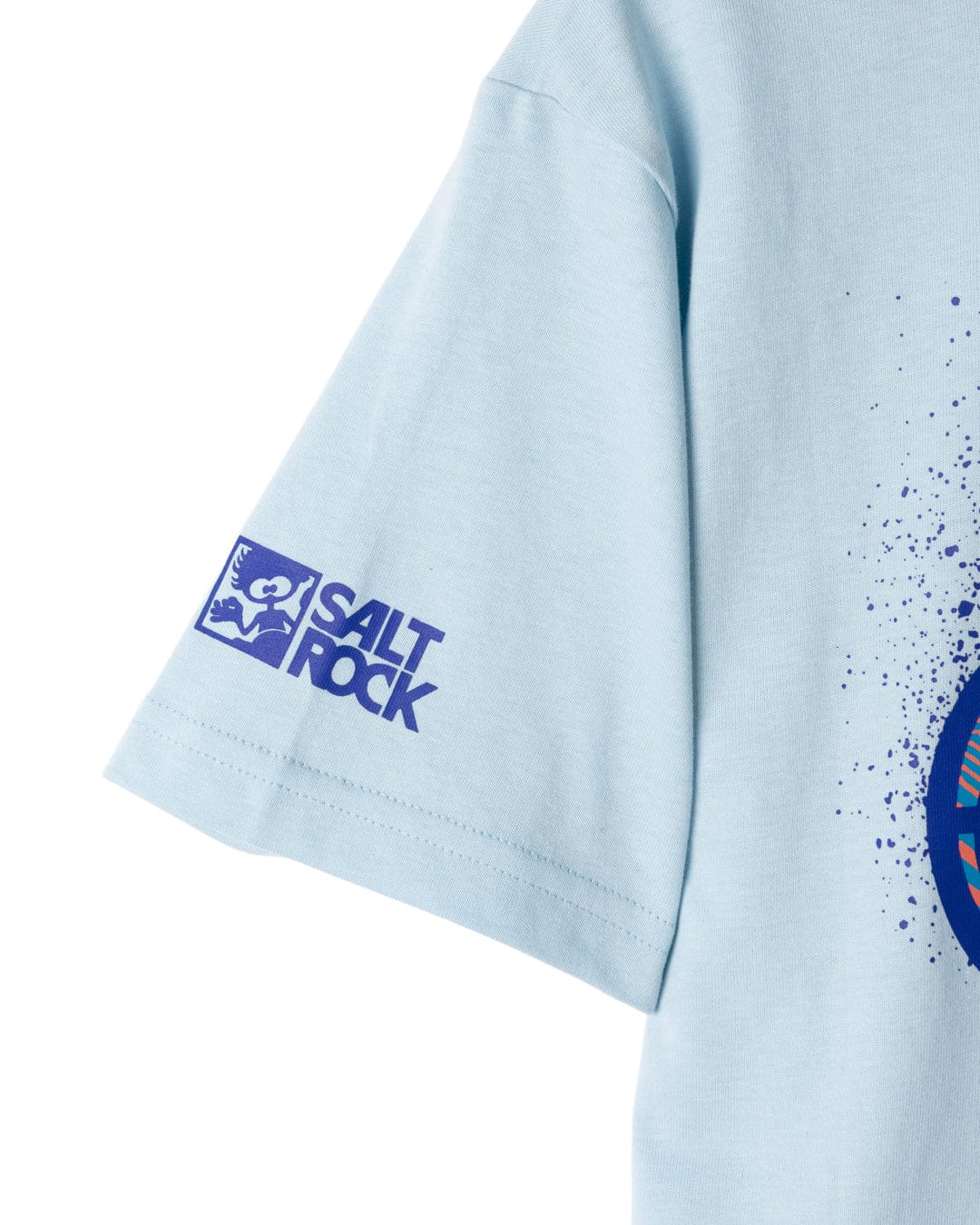 Tok Stencil - Kids Short Sleeve T-Shirt - Light Blue