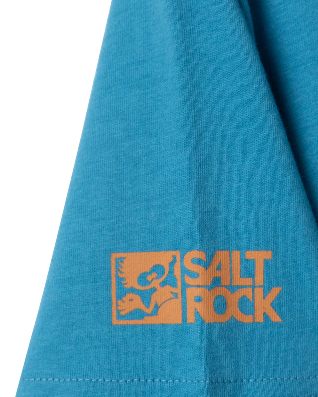 Origin Stripe - Kids Short Sleeve T-Shirt - Bright Blue