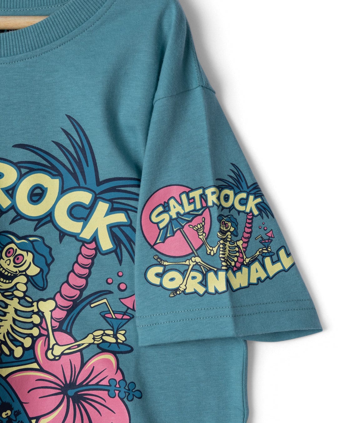 Sip “N”Dip Cornwall - Kids Short Sleeve T-Shirt - Blue