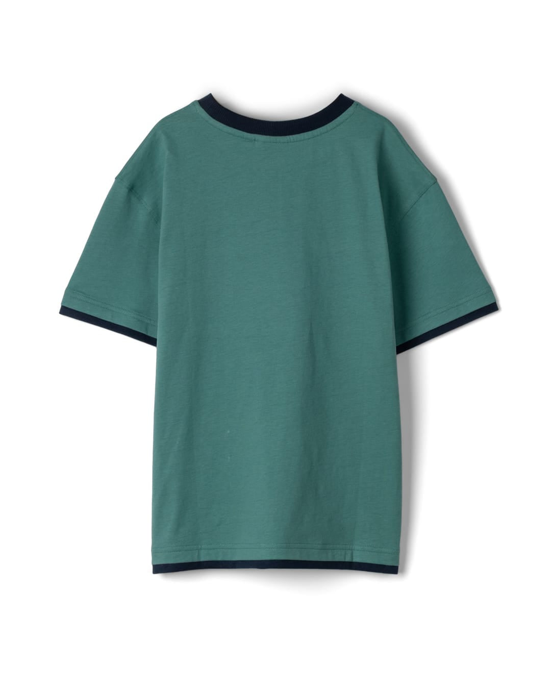 Heritage Badge Kids Oversized Short Sleeve T-Shirt in Green