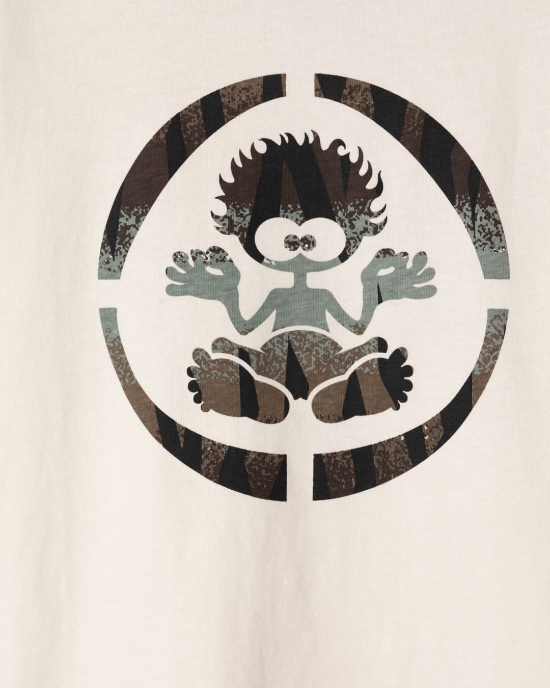 Tiger Target - S/S Tee - CREAM