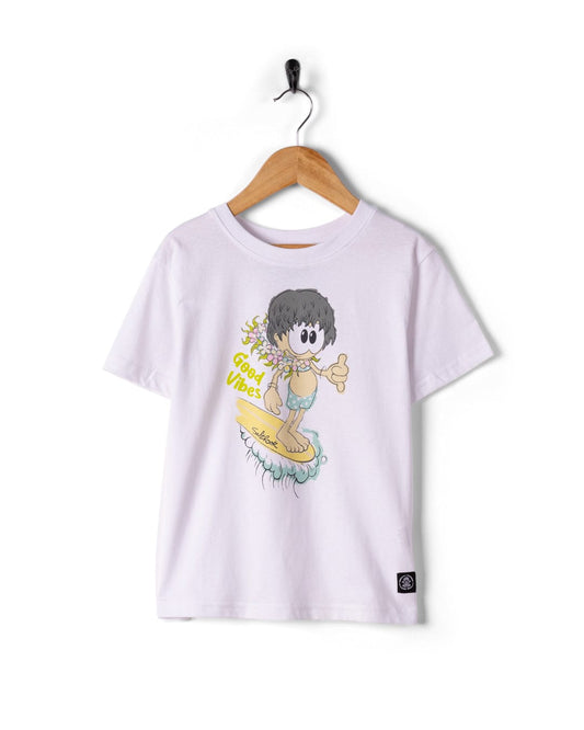 Waikiki Tik - Kids T-Shirt - White