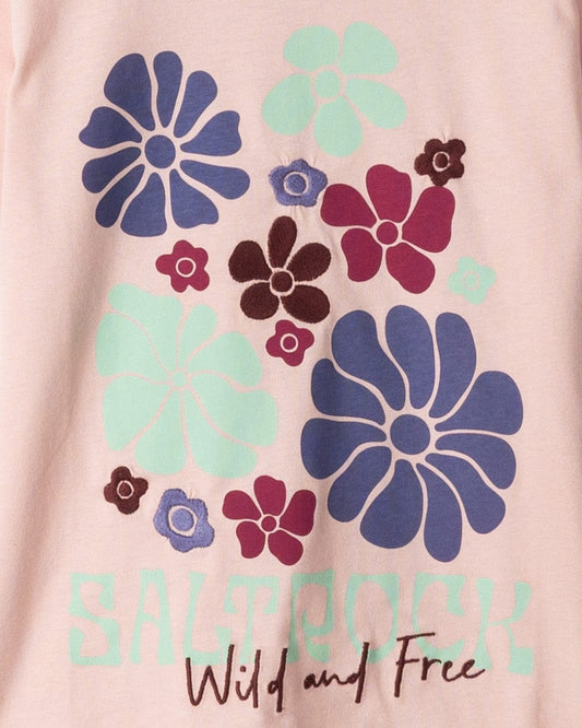Bloom - Kids Short Sleeve T-Shirt - Pink