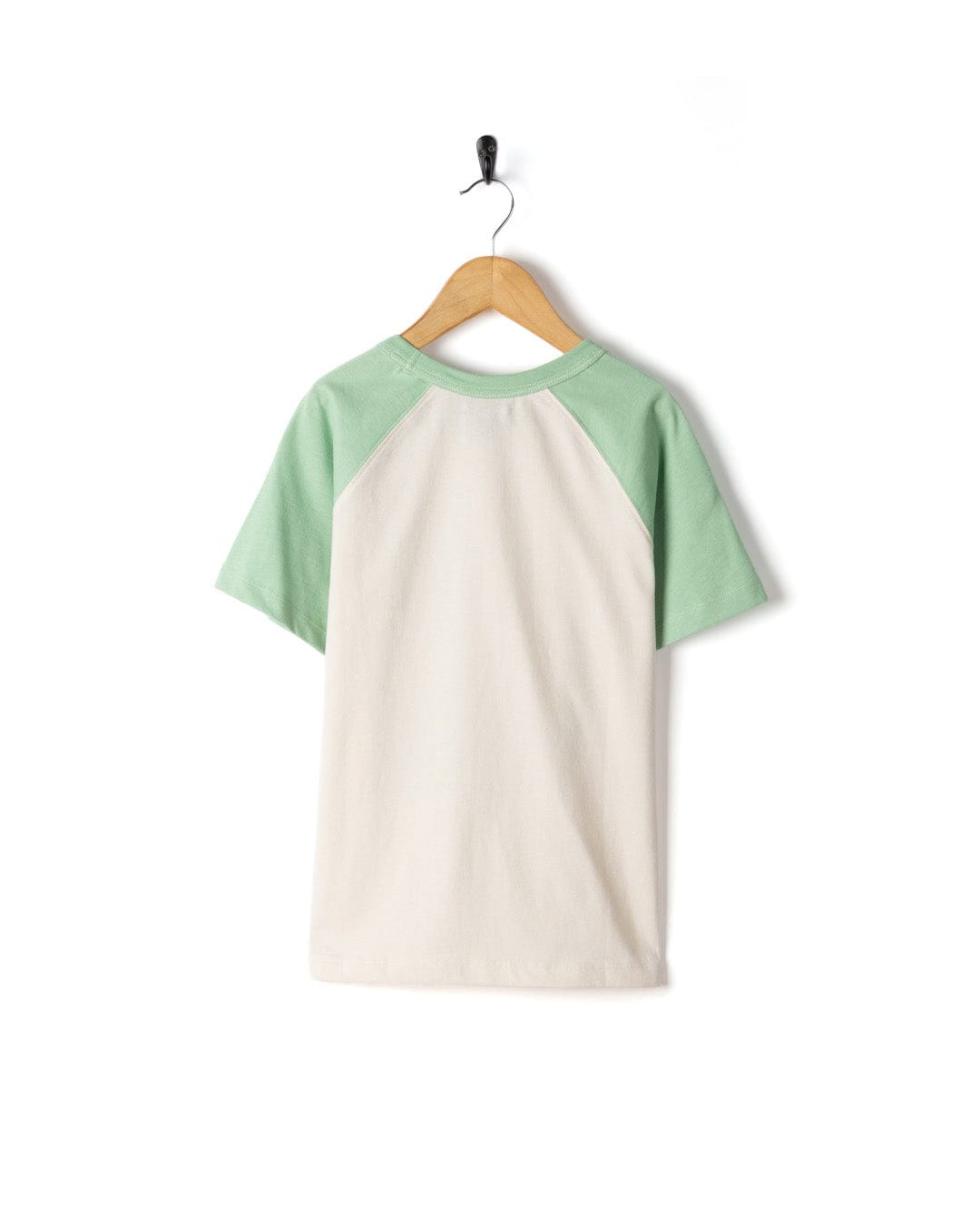 Trail - Kids Short Sleeve Raglan T-Shirt - Cream